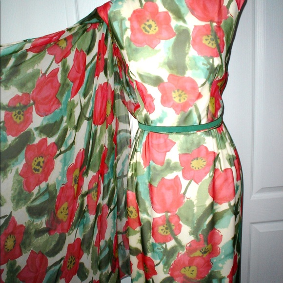 Vintage IKAT Embroidered Party Dress HORSES - Picture 11 of 14